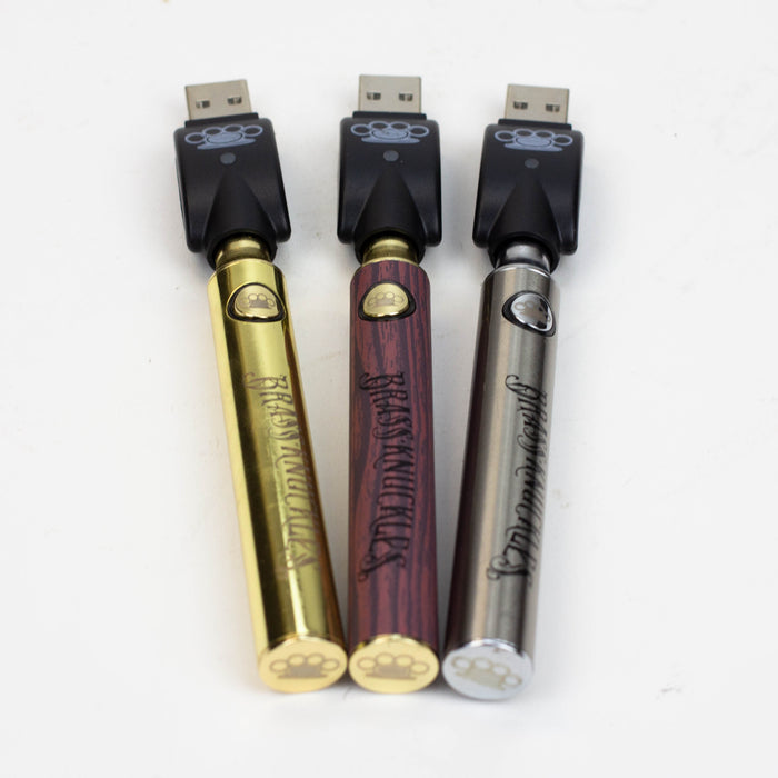900 mAh Brass Knuckles Twist Control Vape Battery Display of 30 510 Battery ONE