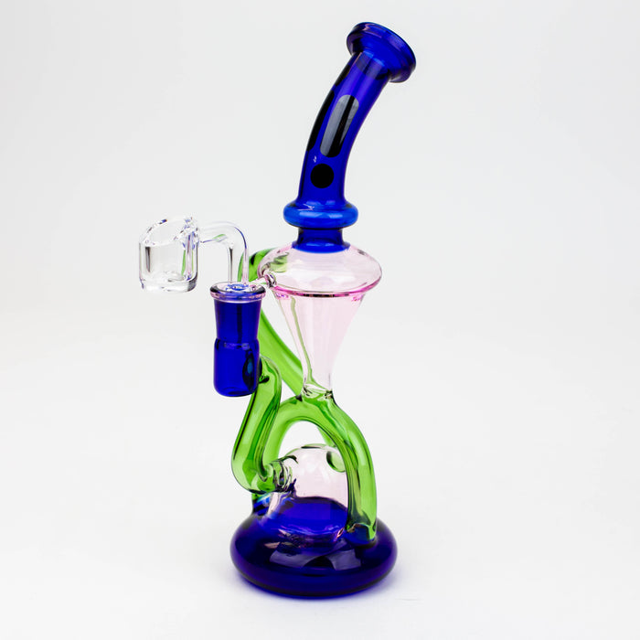10" Infyniti Glass 2-in-1 recycler Glass Bong ONE