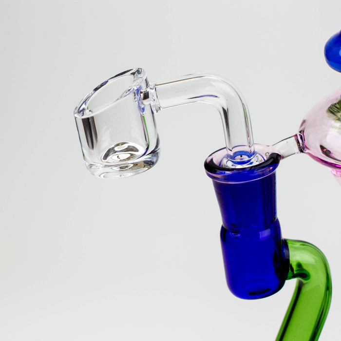 10" Infyniti Glass 2-in-1 recycler Glass Bong ONE