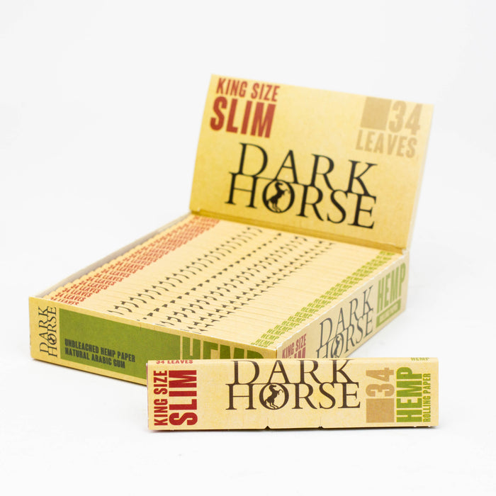 Rolling Paper DARK HORSE King size slim Hemp King Size BANKA