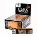 Rolling Paper DARK HORSE king slim Black Paper + Filters with stick - 24 packs King Size BANKA