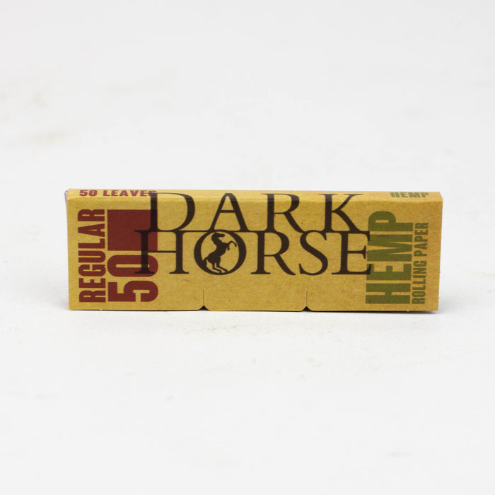 Rolling Paper DARK HORSE Regular Hemp 1 - 1/4" Size BANKA