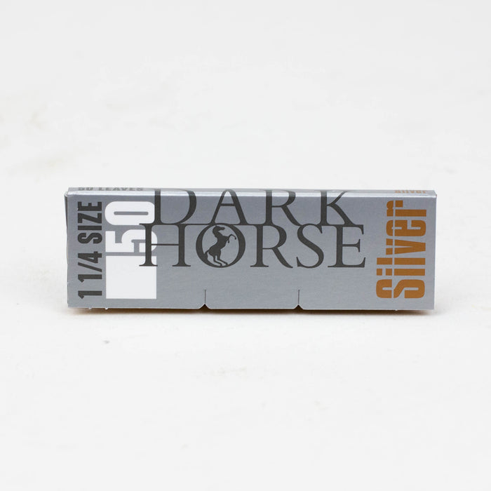Rolling Paper DARK HORSE 1 1/4 Silver Ultra-thin premium paper 1 - 1/4" Size BANKA