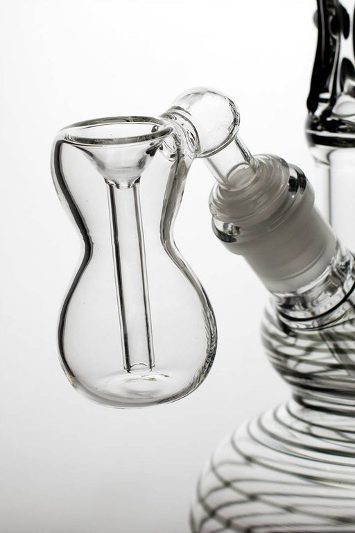 16" thumb holder ghost glass water bong Glass Bong ONE