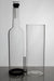 12" gravity glass water bong- - One Wholesale