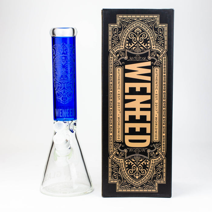 WENEED®-14" Sun God Beaker 7mm Glass Bong WENEED®