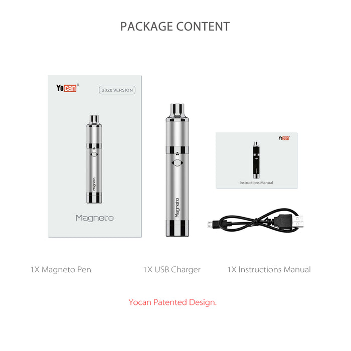 Yocan Magneto 2020 Version concentrate vape pen Dry Herb Vape ONE