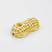Handmade Ceramic Smoking Pipe [Peanut] Quartz hand pipe Black Piranha Designs