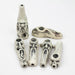 Handmade Ceramic Smoking Pipe [COLLECTIONS] Quartz hand pipe Black Piranha Designs