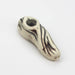 Handmade Ceramic Smoking Pipe [COLLECTIONS] Quartz hand pipe Black Piranha Designs Wood