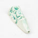 Handmade Ceramic Smoking Pipe [GNOME] Ceramic Pipe Black Piranha Designs