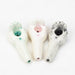 Handmade Ceramic Smoking Pipe [HAND] Ceramic Black Piranha Designs