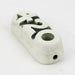 Handmade Ceramic Smoking Pipe [420] Quartz hand pipe Black Piranha Designs