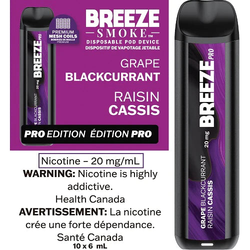 Breeze Pro Disposable 20MG Box of 10