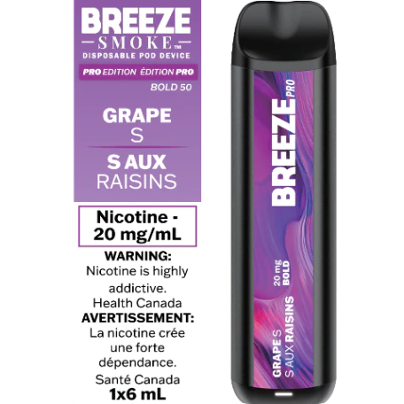 Breeze Pro Disposable 20MG Box of 10