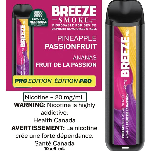 Breeze Pro Disposable 20MG Box of 10