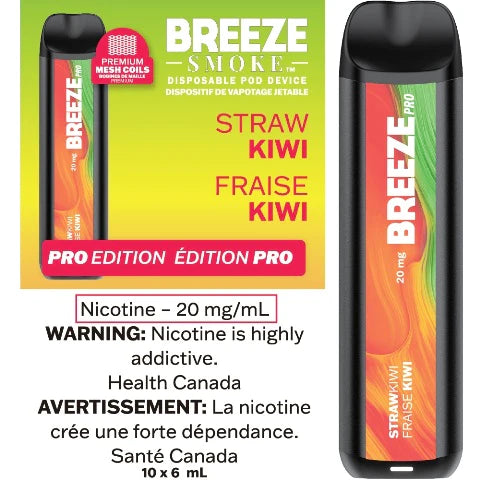 Breeze Pro Disposable 20MG Box of 10