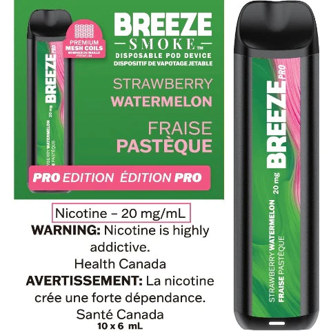 Breeze Pro Disposable 20MG Box of 10