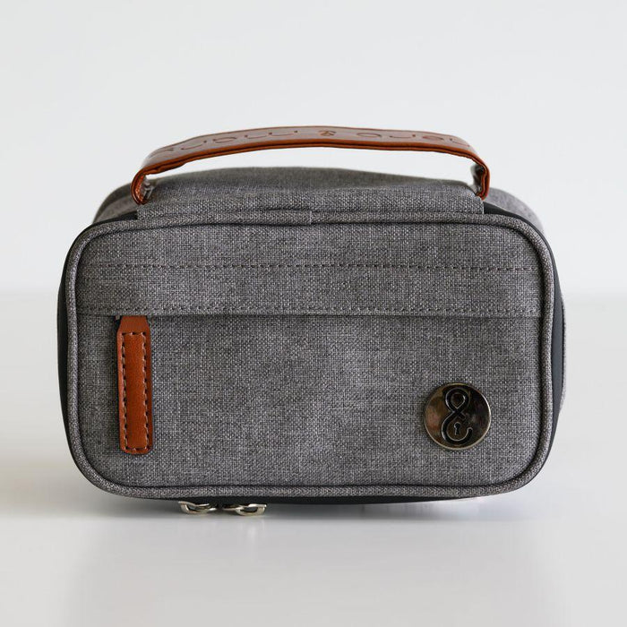 Herb & Mary Smell Proof Accessories Storage Stash Case w/Integrated Combo Lock (Small) Pouch Herb & Mary Light Grey