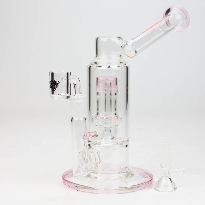7" XTREME 2-in-1 Showerhead perc. glass Bong [XTR305] Glass Bong Canadian Distributor Pink