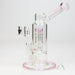 7" XTREME 2-in-1 Showerhead perc. glass Bong [XTR305] Glass Bong Canadian Distributor Pink