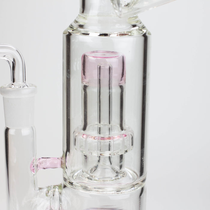 7" XTREME 2-in-1 Showerhead perc. glass Bong [XTR305]