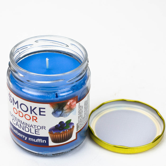 Smoke Odor Exterminator Candle 13 oz Display of 12 Assorted Scent