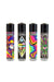CLIPPER PSYCHEDELIC 7 LIGHTERS COLLECTION [LT1001PS7] - Display of 48 Lighter Canadian Distributor