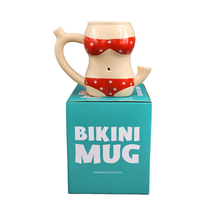 RED BIKINI MUG Mug Pipe Roast and Toast Gifts