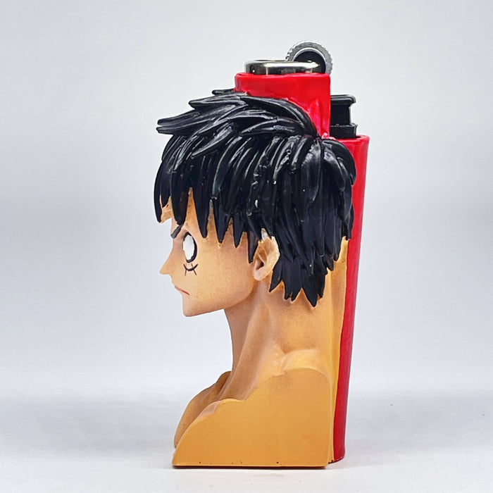 ONE PIECE Luffy Character 3D Lighter Case for Mini Clipper Lighter Lighters MAD LIGHTER SHOP