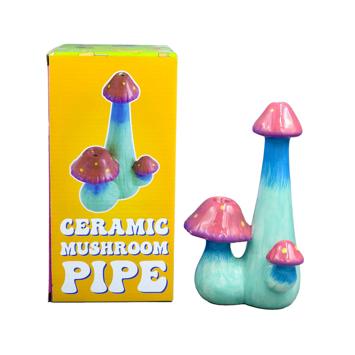 triple mushroom pipe