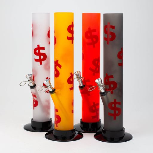 12" acrylic water pipe assorted [FAM-C] Acrylic Bong ONE