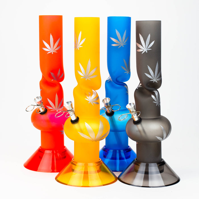 13" acrylic water pipe assorted [FAM-DA] Acrylic Bong ONE