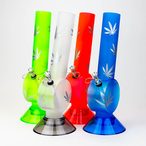 13" acrylic water pipe assorted [FAM-DD]- - One Wholesale