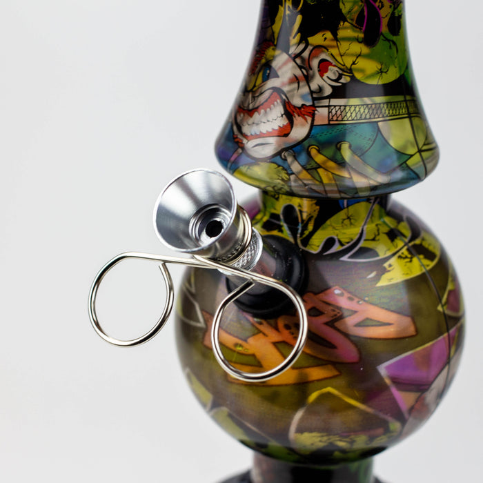 10" acrylic water pipe assorted [FKY series] Acrylic Bong ONE