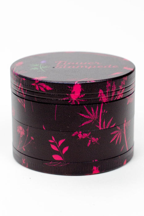 Flower Stampede 4-Layer Cannabis Grinder- - One Wholesale