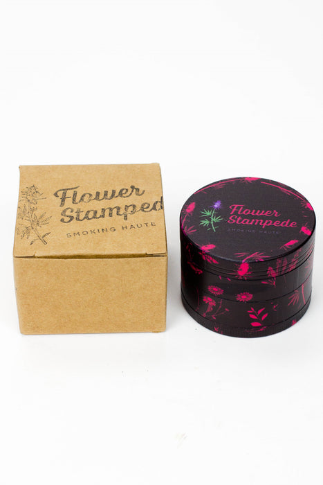 Flower Stampede 4-Layer Cannabis Grinder- - One Wholesale