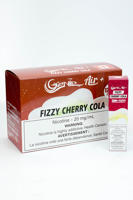Genie Air+ disposable 1200 Puff Pod 20 mg/mL-Fizzy Cherry Cola - One Wholesale