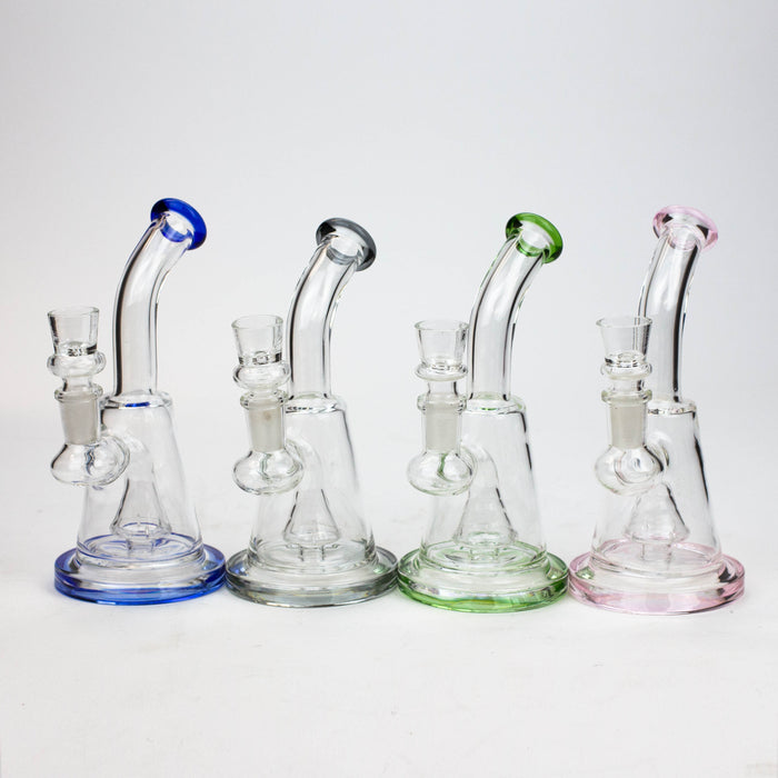 6" Cone diffuser glass bong Bongs ONE