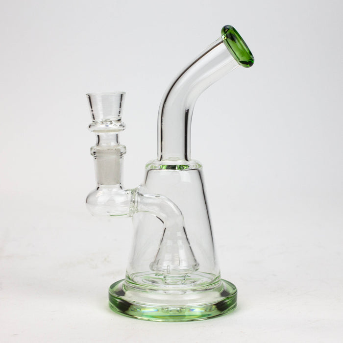 6" Cone diffuser glass bong