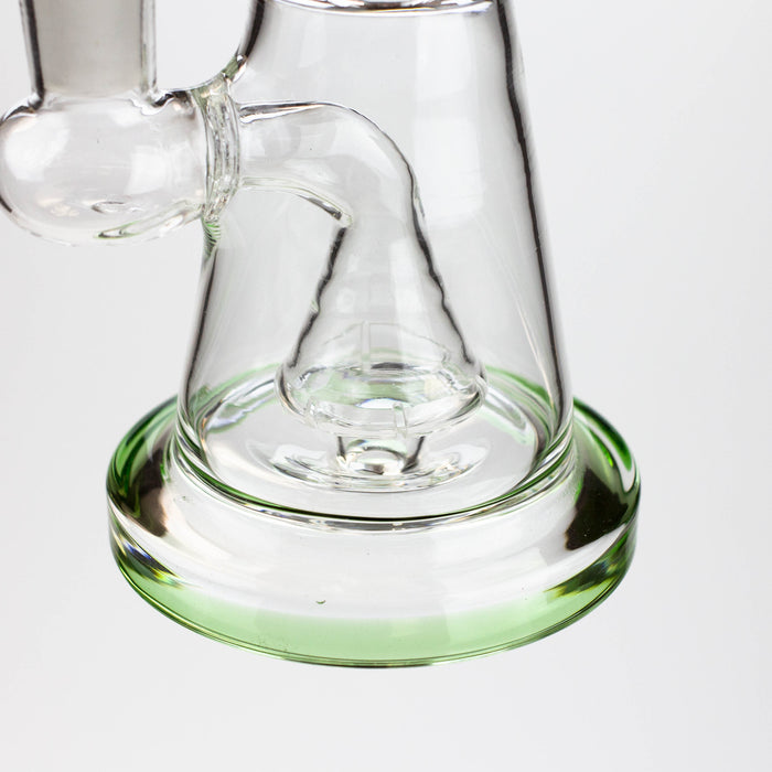 6" Cone diffuser glass bong