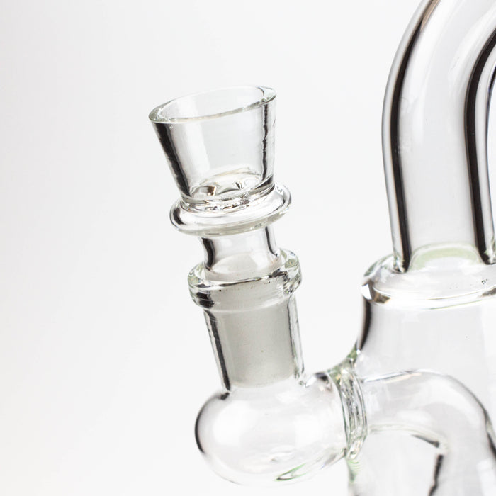 6" Cone diffuser glass bong Bongs ONE