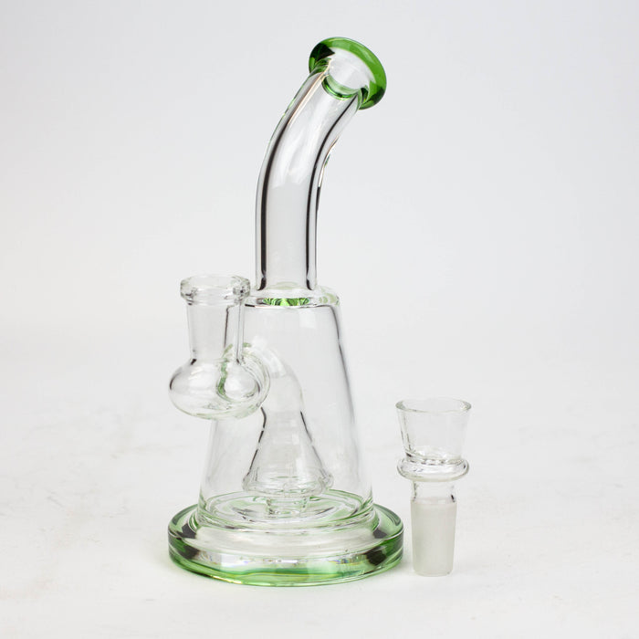 6" Cone diffuser glass bong