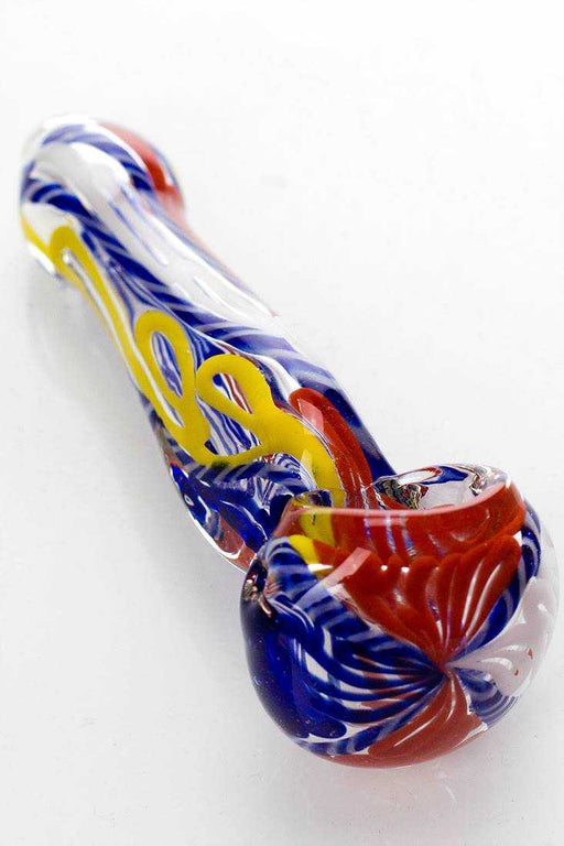 Soft glass 2333 hand pipe Glass Pipe ONE