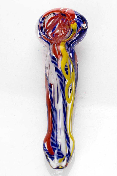 Soft glass 2333 hand pipe- - One Wholesale