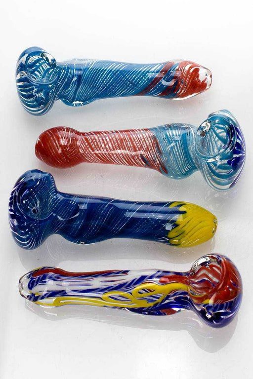 Soft glass 2333 hand pipe Glass Pipe ONE