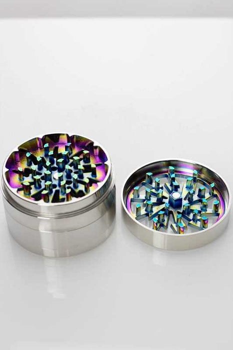 Metal 4 parts grinder with acrylic window- - One Wholesale