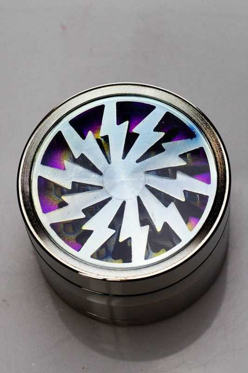 Metal 4 parts grinder with acrylic window Regular Grinder ONE