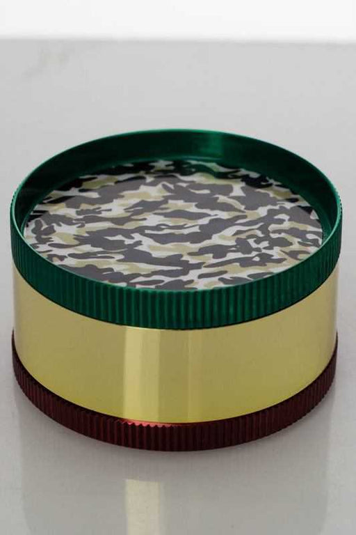 gold color 3 parts metal herb grinder Regular Grinder ONE