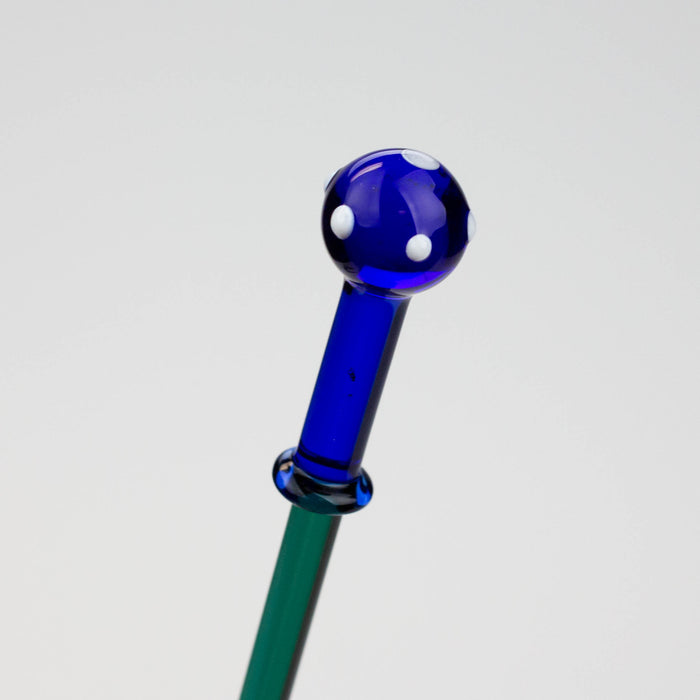 6" Glass Dabber [9191] Pack of 10 Cap · Dabber · Insert · Clip · Nail ONE